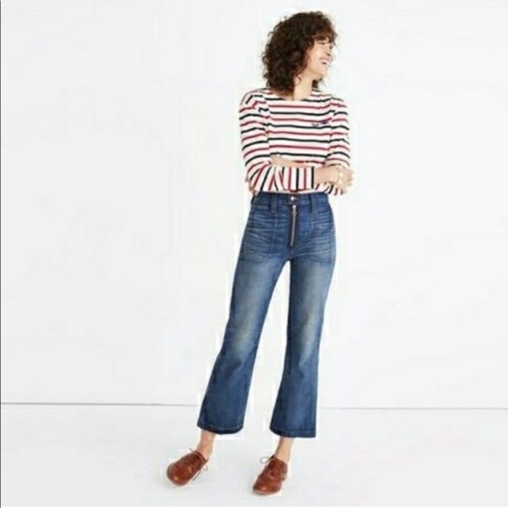 Madewell Extra High Kick Out Jeans NWT